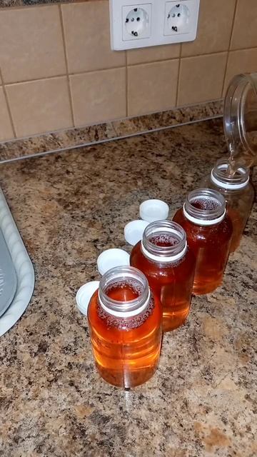 Компот из боярышника, можно взять с собой