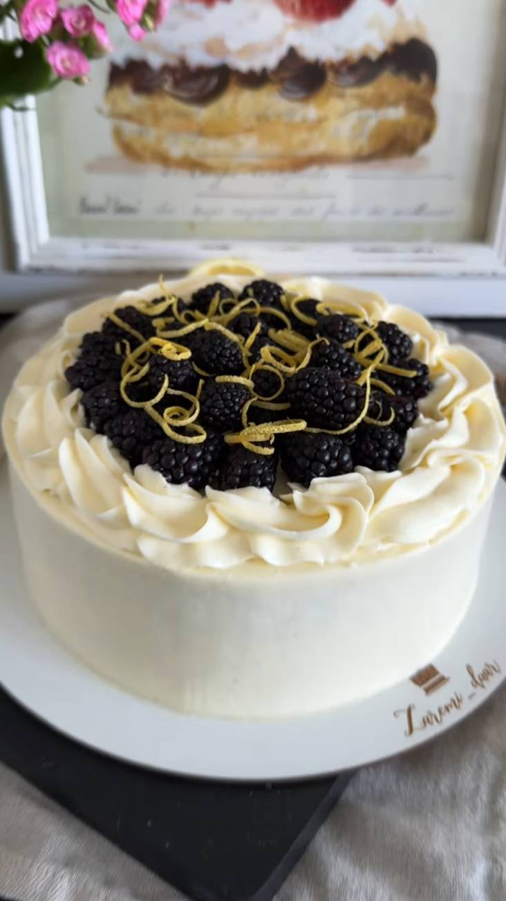 ЛИМОННЫЙ ТОРТ🍋 Lemon cake 🍋