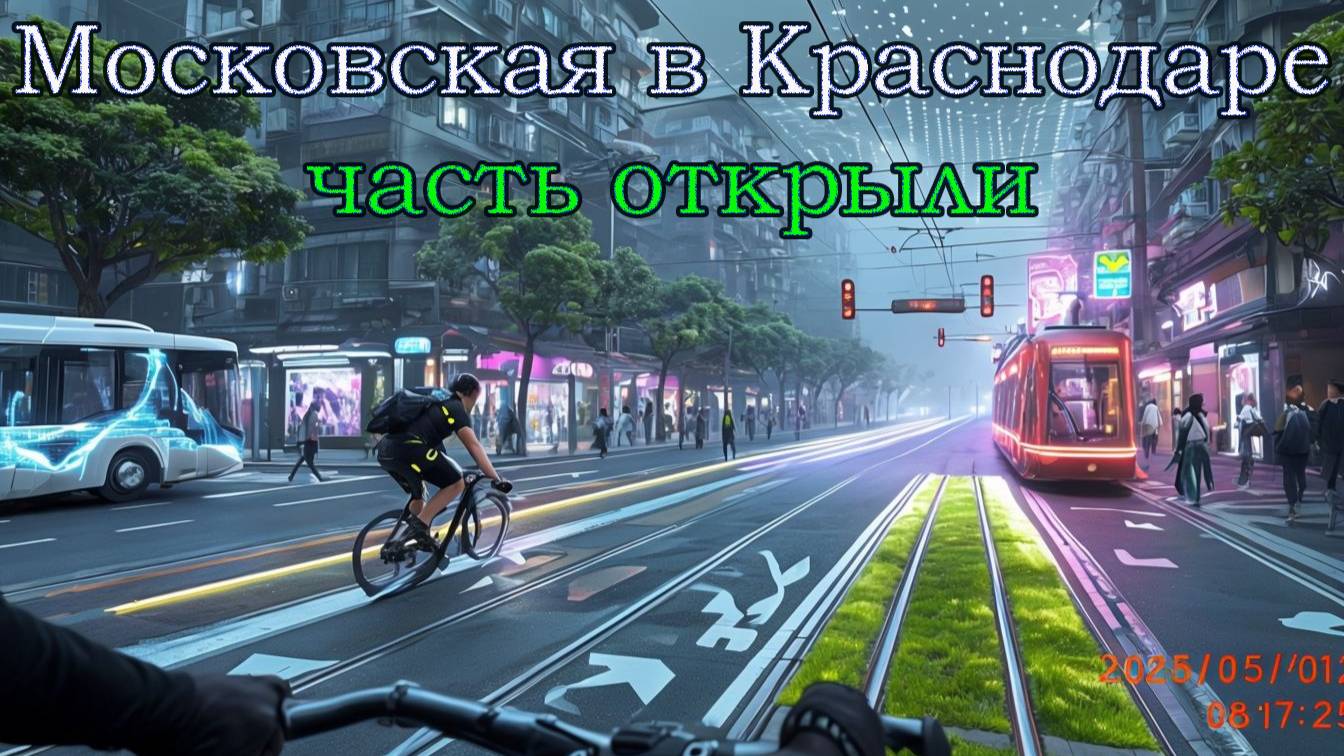 Краснодар, ул. Московскую запустили от солнечной до зип