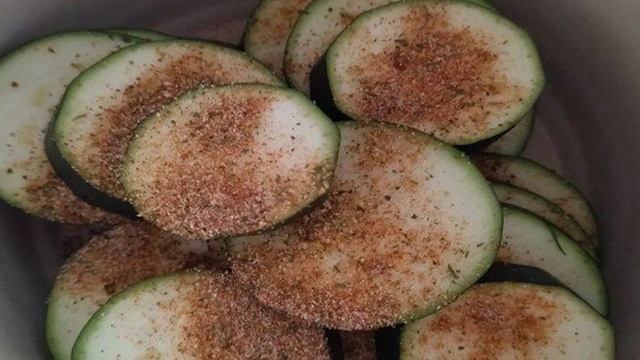 Цуккини жаренные на гриле