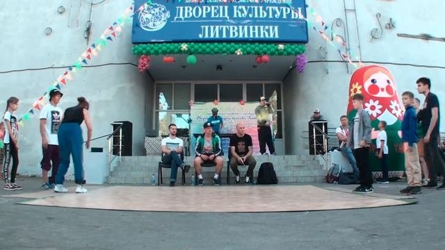 Fire (ЧС) Vs Лина (Ультиматум) [В кругу Хип-Хопа]