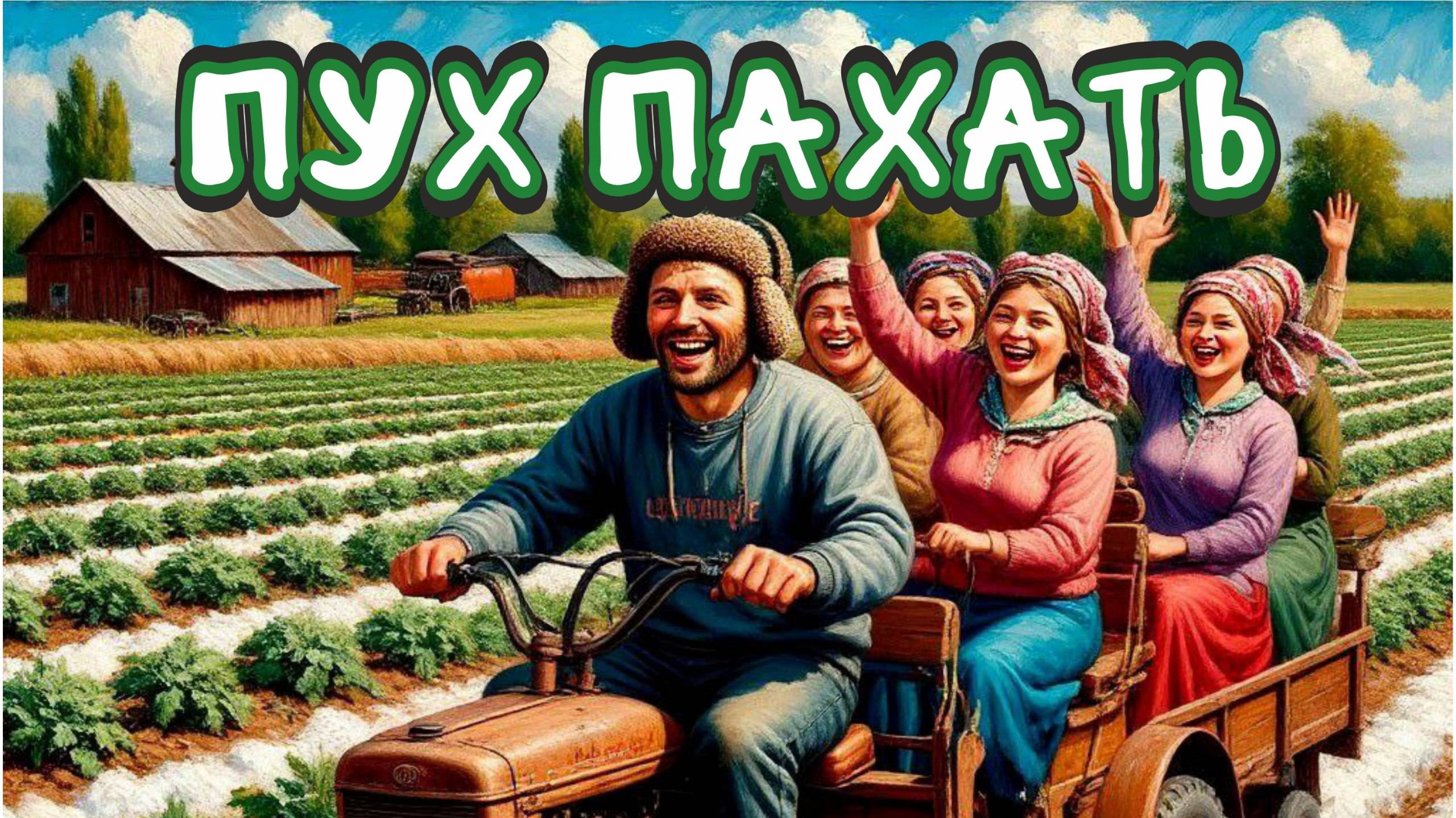 Пух пахать