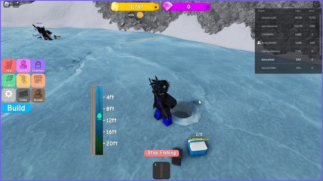 ЛОВИМ РЫБУ В ICE FISHING SIMULATOR!|Roblox