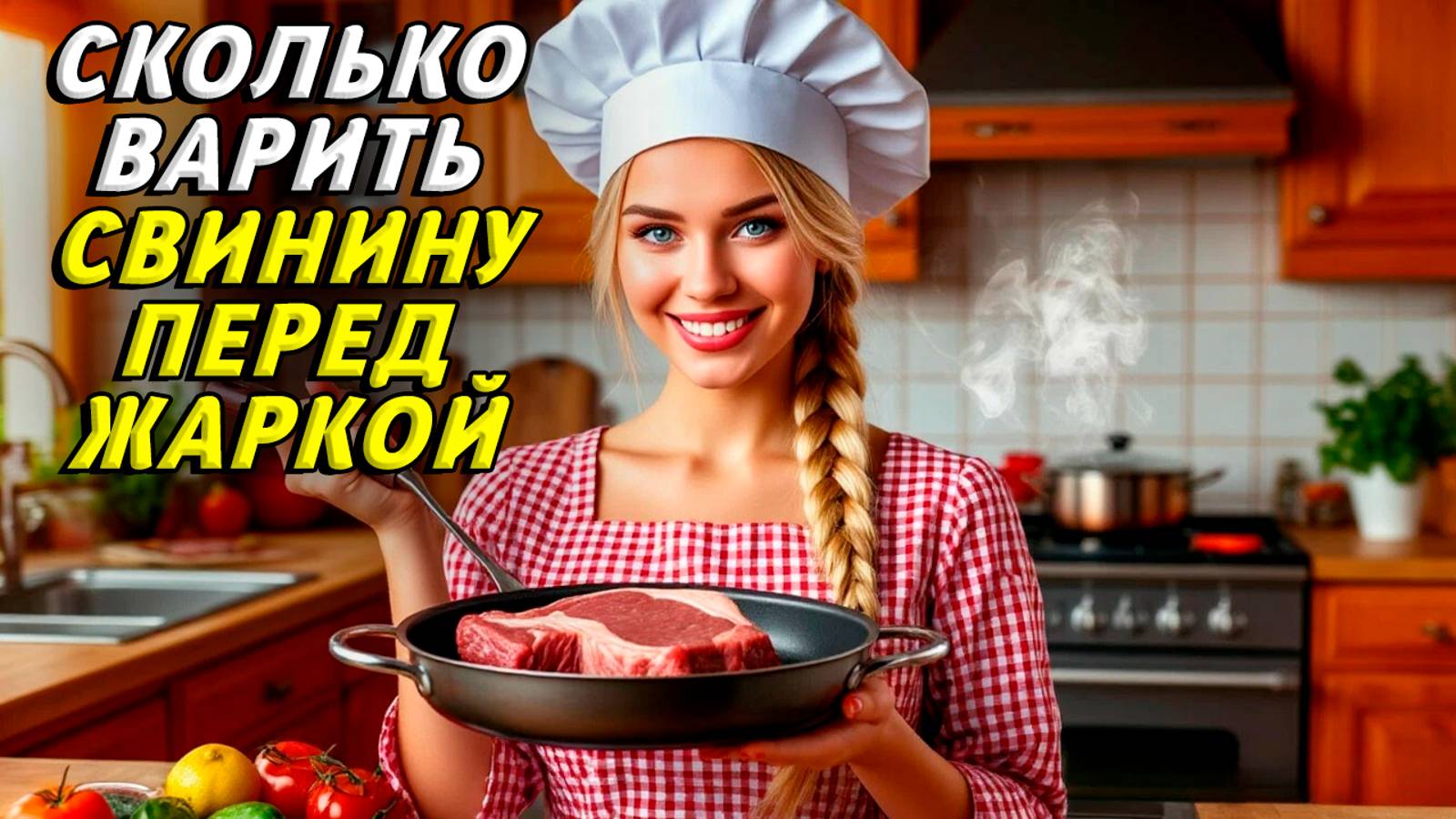 Сколько варить свинину перед жаркой