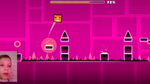 Прохождение уровня Back On Track в Geometry Dash