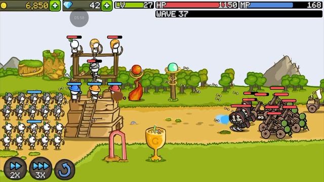 прохождение игры grow castle ((часть 3))