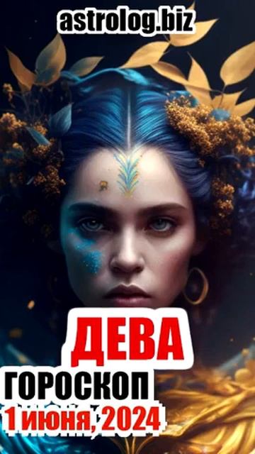 ДЕВА   гороскоп на 1 июня, 2024