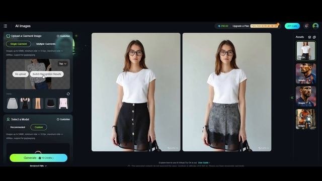 Примеряйте одежду на моделей ИИ отличный инструмент ?