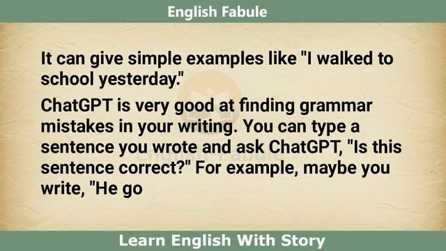 Chatgpt For Learning English  🤖📚 Learn English With AI Level 3  Language Tool 🎧