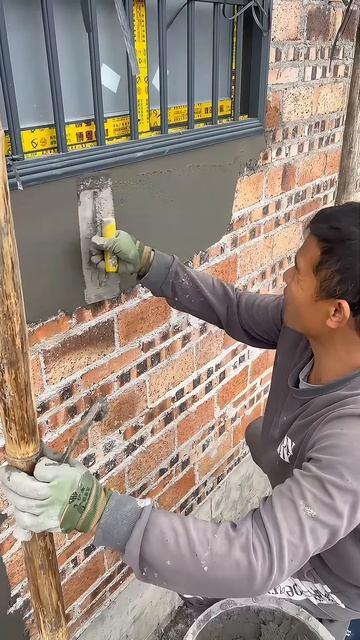 House wall plastering process #shorts