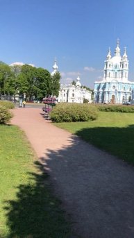 Санкт-Петербург Воскресенский Смольный собор. Рыбалк?