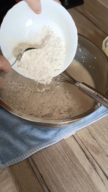 готовим блинчики вместе!🥞