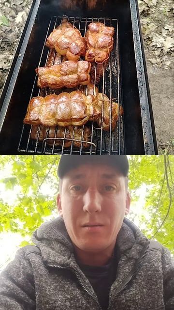 Копчу грудинку