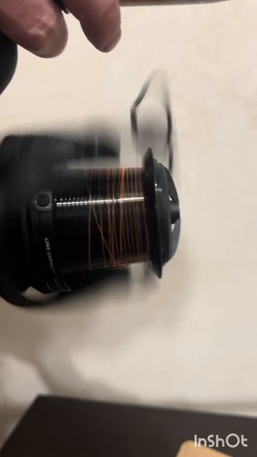 Леска kaida,катушка карповая kaida #рыбалка #carpfishing #kaida #acmr