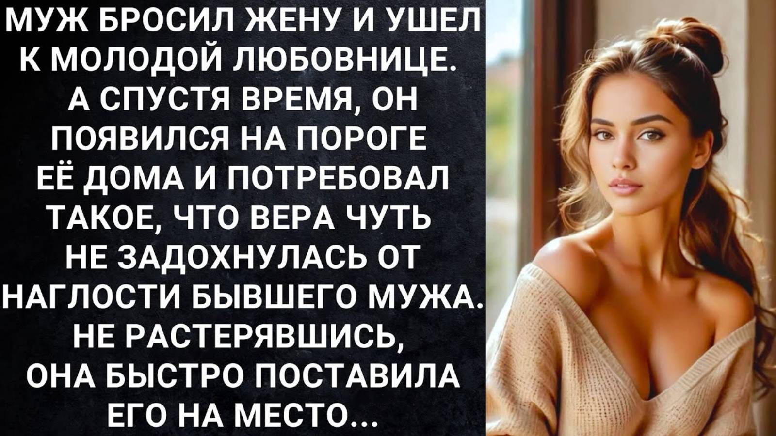 Истории из жизни. Муж бросил жену и ушел Аудио рассказы, Жизненные истории слушать