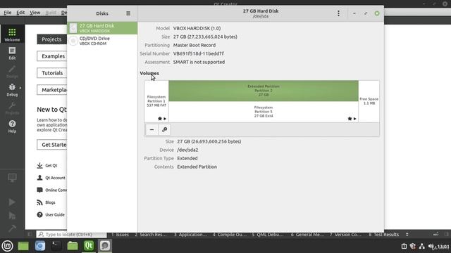 2. Disks partitions and volumes