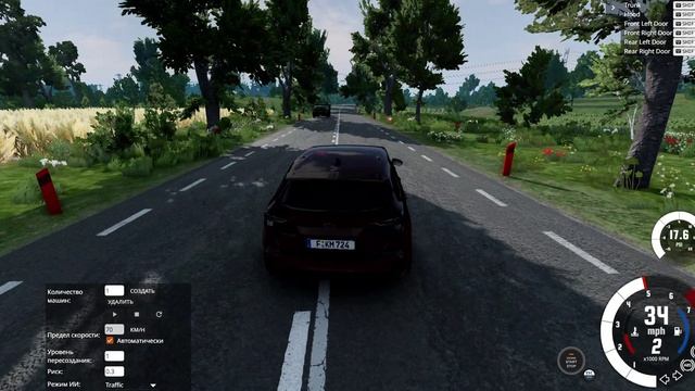 BeamNG.drive АВАРИЯ ВЛЕТЕЛ ПОД ЗИЛ
