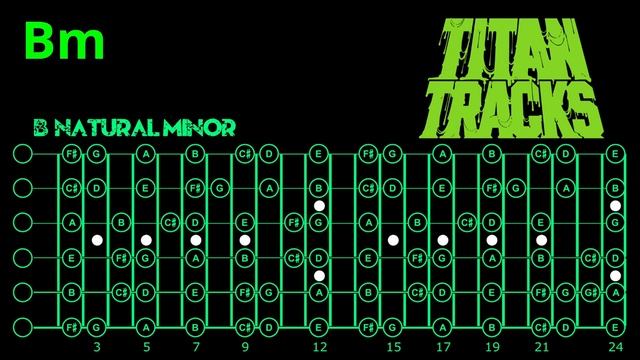 Wistful Hard Rock Ballad in B Minor (Bm) Backing Track - 60 BPM