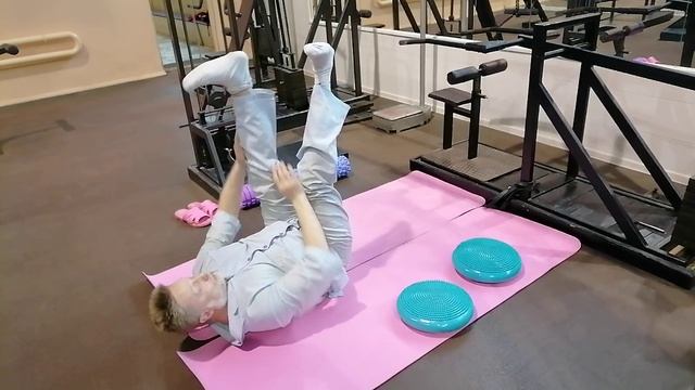 Комплекс для нормализации работы нервов поясницы и таза. Укрепление мышц тазового дна