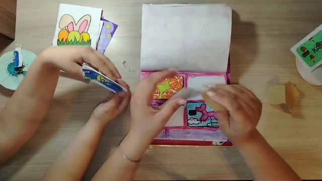 Бумажные сюрпризы😀 Снимаю снова с мамой😍