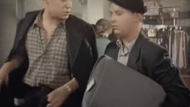 Иван Бровкин на целине 1958 Сцена в магазине