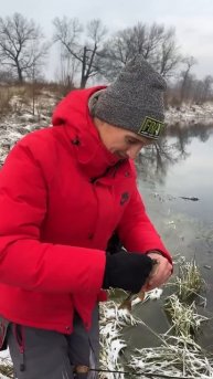 Микроджиг поздней осенью #fishing #микроджиг #окуньнаджиг