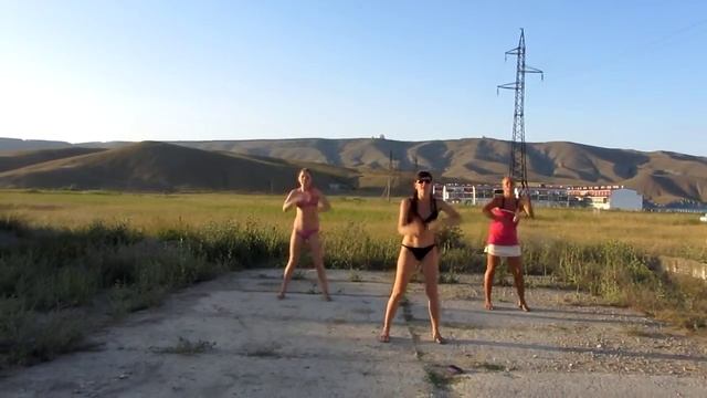 Хип-хоп связка от Остроуховой Ольги.Лагерь в Крыму.
