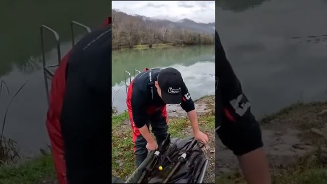 Зимний карп! Личный рекорд! #carpfishing #feeder #carp #fishing #рыбалк