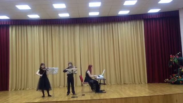 И.С.Бах. концерт для двух скрипок ре минор 2 ч