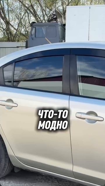 Плоские тюнинг дефлекторы для Opel Astra H GTS / 2Д ветровики на Опель Астра Н ГТС