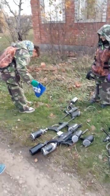 Пейнтбол дети Гулькевичи