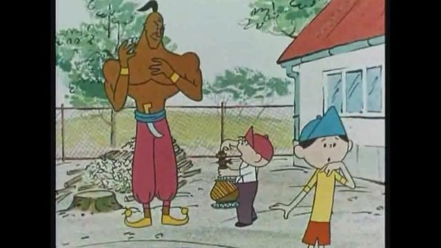 Мультфильм Болек и Лёлек Лампа Аладдина