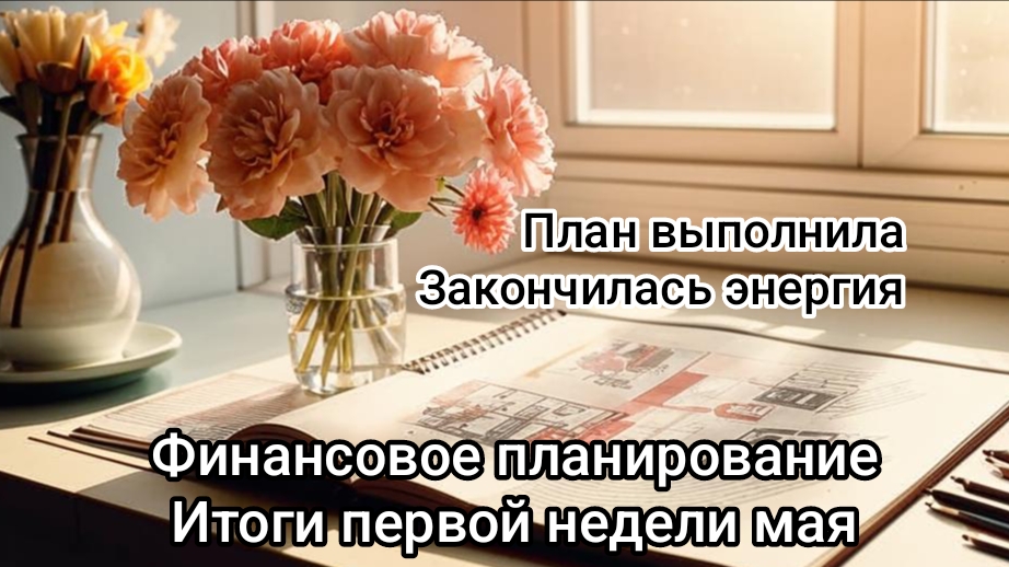 Итоги первой недели мая / финансовое планирование