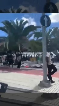 Канарские острова переполнены мигрантами