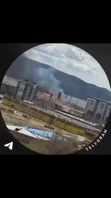 ❗ Пожар произошёл в районе улицы Ивановской в Чите — горит сухая трава на площади 600 квадратных ...