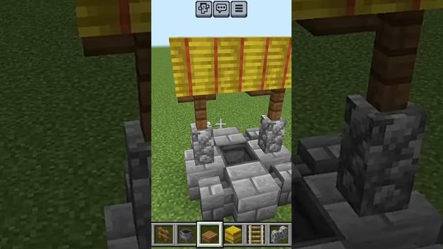 #shorts Лайфхак:как сделать колодец в Minecraft!