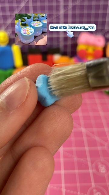 Милый унитаз с цветными хлопьями! Мой ТГК: krutotut_rus #творчество #diy #рек
