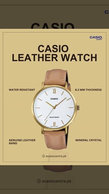 Leather Strap Watches for Men in Pakistan