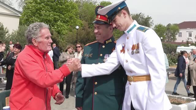 Празднование 80-летия Победы в санатории Пирогова