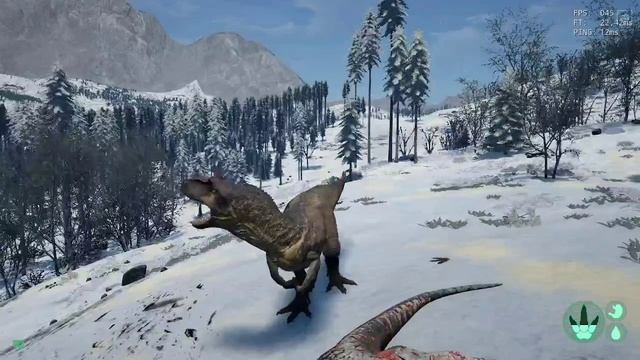 Аллозавр в The Isle!!! || Allosaurus In The Isle!!