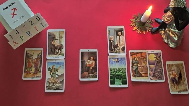 СТРЕЛЕЦ 🔴ТАРО ПРОГНОЗ НА НЕДЕЛЮ 14 - 20 АПРЕЛЯ 2025 🔴TAROT AN