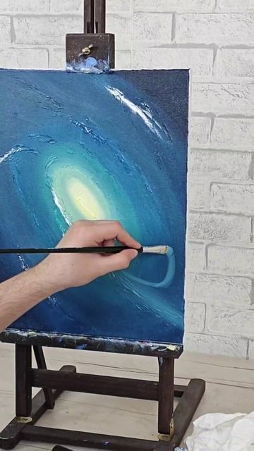 Космос - продолжение #искусство #живопись #рисование