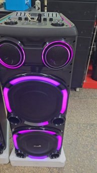 Отправка крутой караоке колонки ELTRONIC покупателю.6