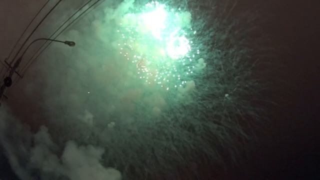 Новогодний фейерверк в Архангельске - 01.01.2018