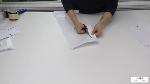 Урок 2. Как вырезать выкройку