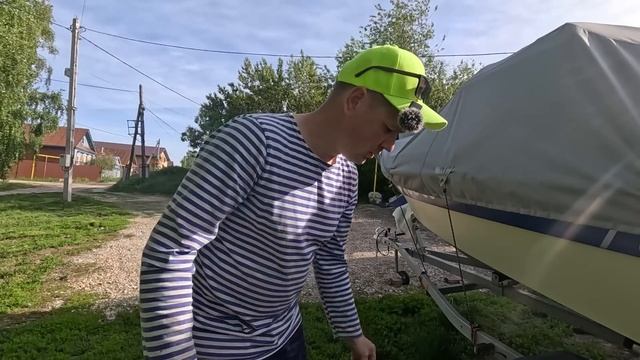 Финская лодка готова к воде. Доработал аксессуары для