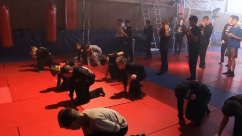 Съёмки клипа "Гимн СПК "ЯРОПОЛК", СПК "ЯРОПОЛК", г. Красногорск, ноябрь 2014 г.