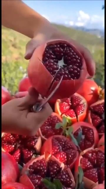 Лайфхак, чистим гранат