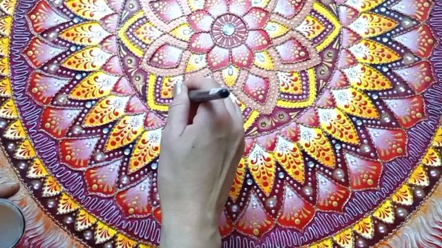 Показываю заключительный этап работы...