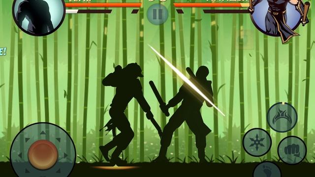 Проба «Когтей» в Shadow Fight 2 после победы над Рысью #140